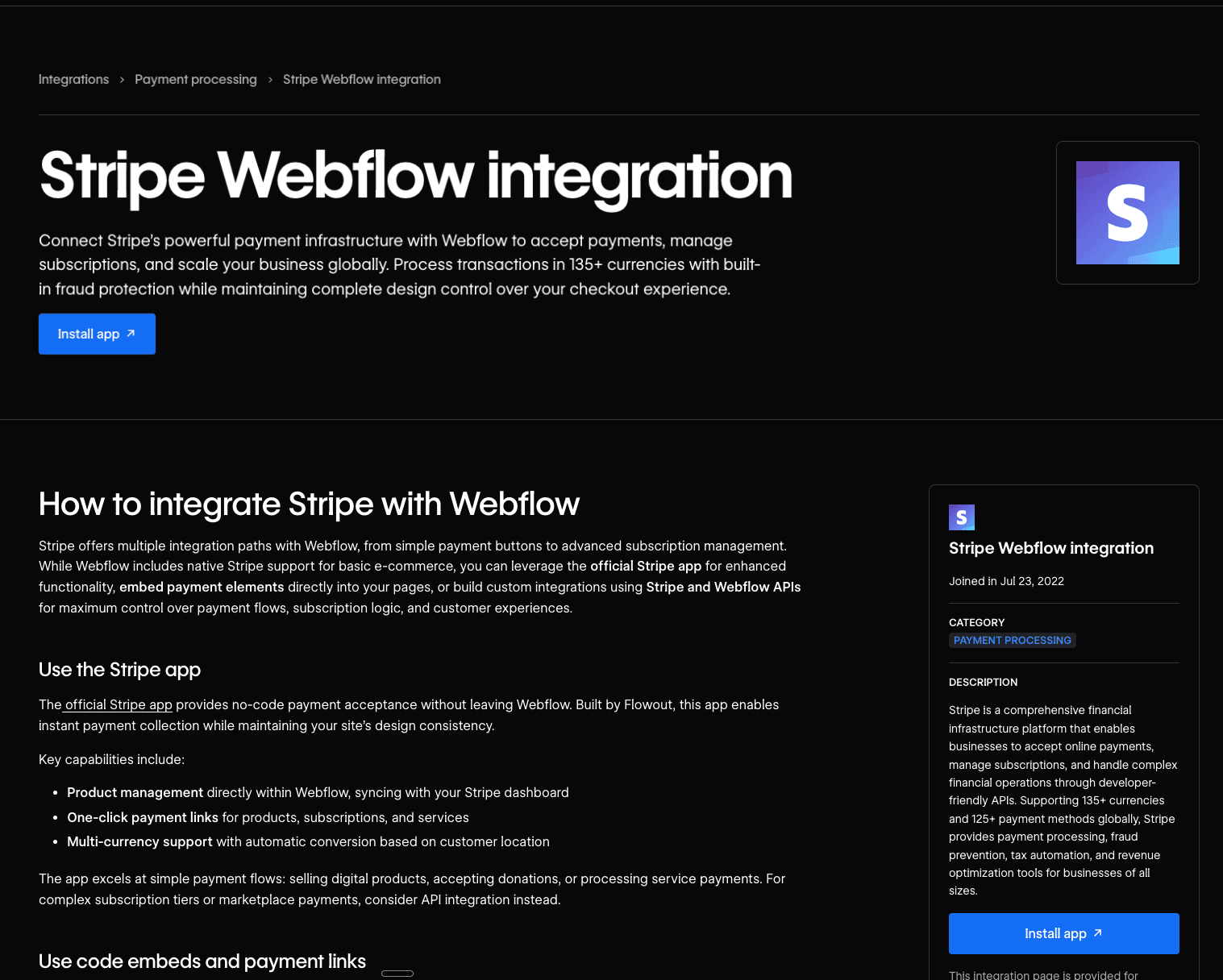 Webflow — after